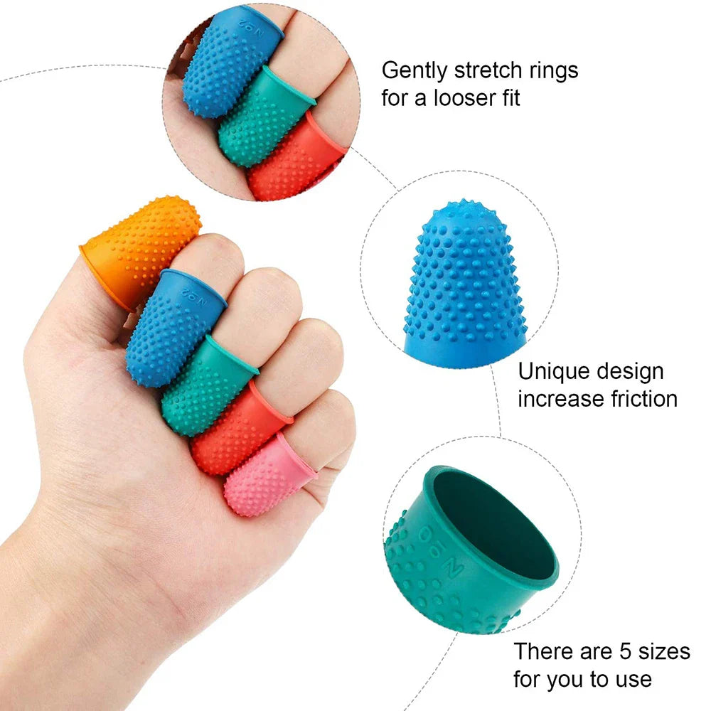 FingerGuardia – Silicone Quilting & Sewing Finger Protector Set