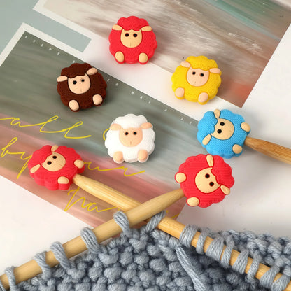NeedleLock – Knitting Needle Stopper Caps Set