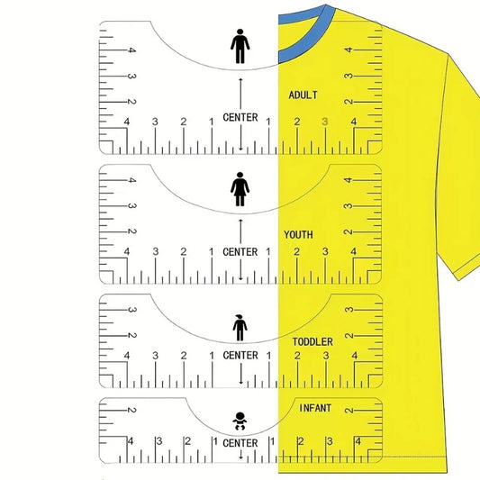 PrintAligna – T-Shirt Ruler Guide Set