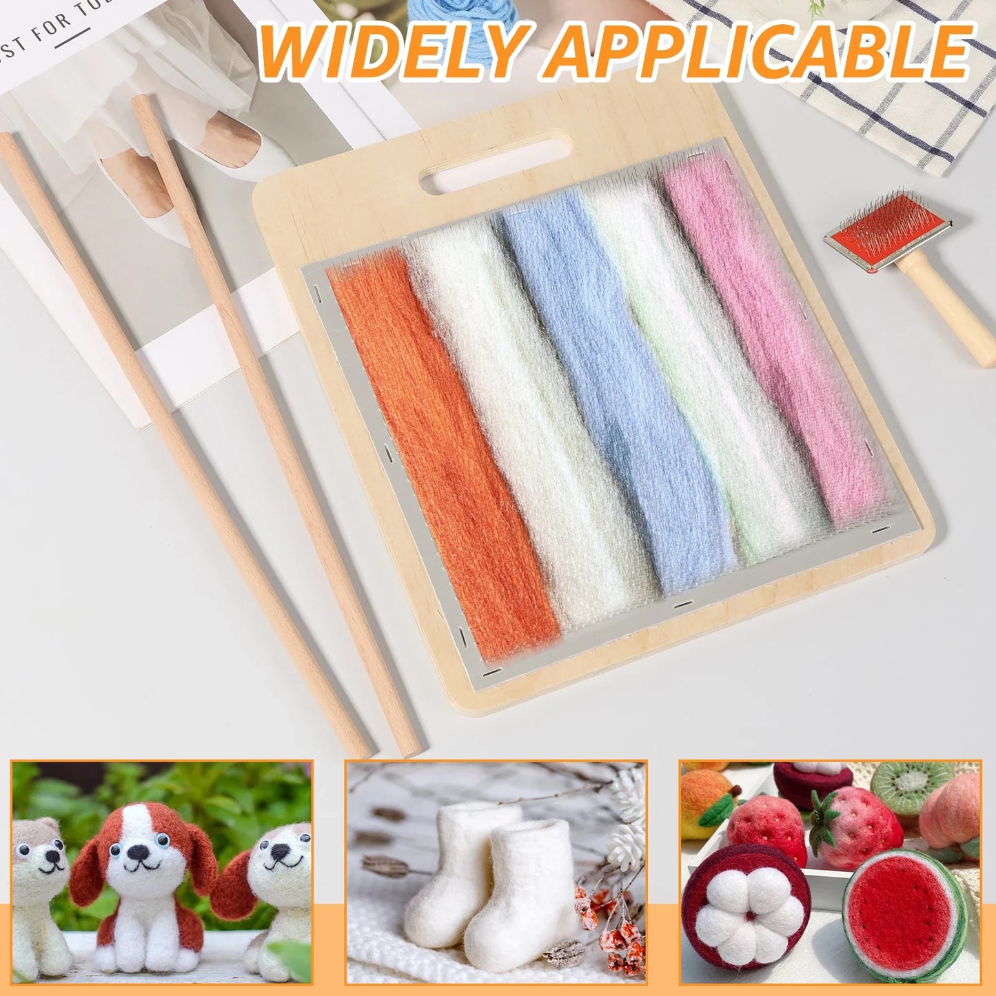 FeltWeave – Premium Wool Blending Board Set