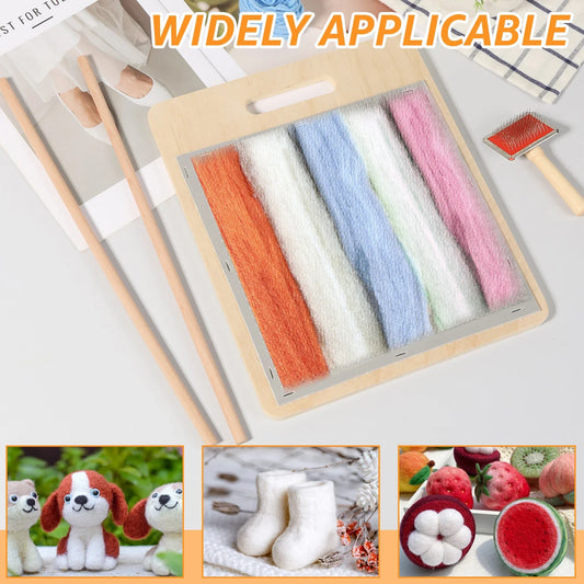 FeltWeave – Premium Wool Blending Board Set