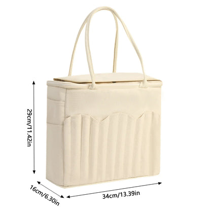 YarnCove – Large Capacity Knitting & Crochet Storage Bag