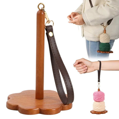 YarnHalo – Wrist Spool Holder for Smooth Knitting & Crochet