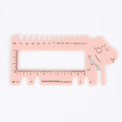 KnitSheep – Sheep Shaped Crochet Gauge & Ruler Tool