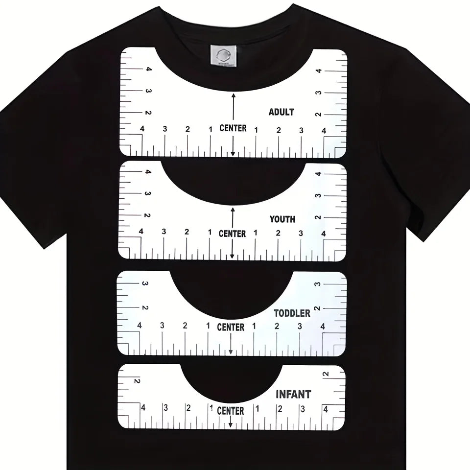 PrintAligna – T-Shirt Ruler Guide Set