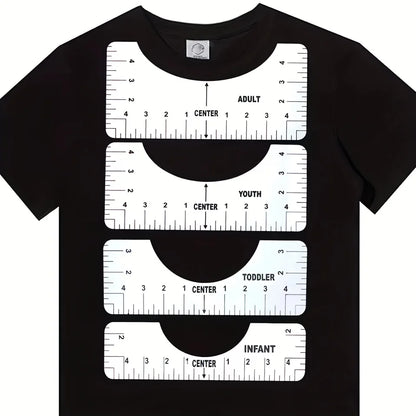 PrintAligna – T-Shirt Ruler Guide Set