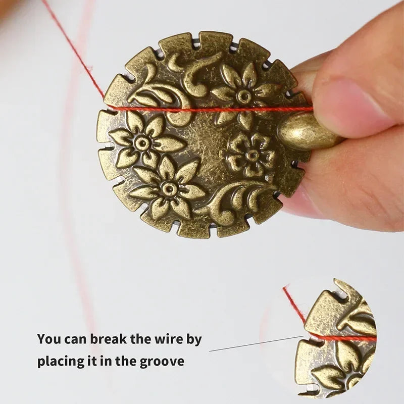 Old Thread Cutter ThreadRelic – Vintage Metal Thread Cutter Tool – thecraftyculture