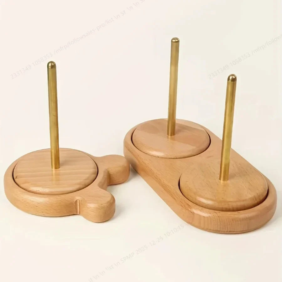 YarnSpin – Wooden Yarn Holder & Spinning Stand