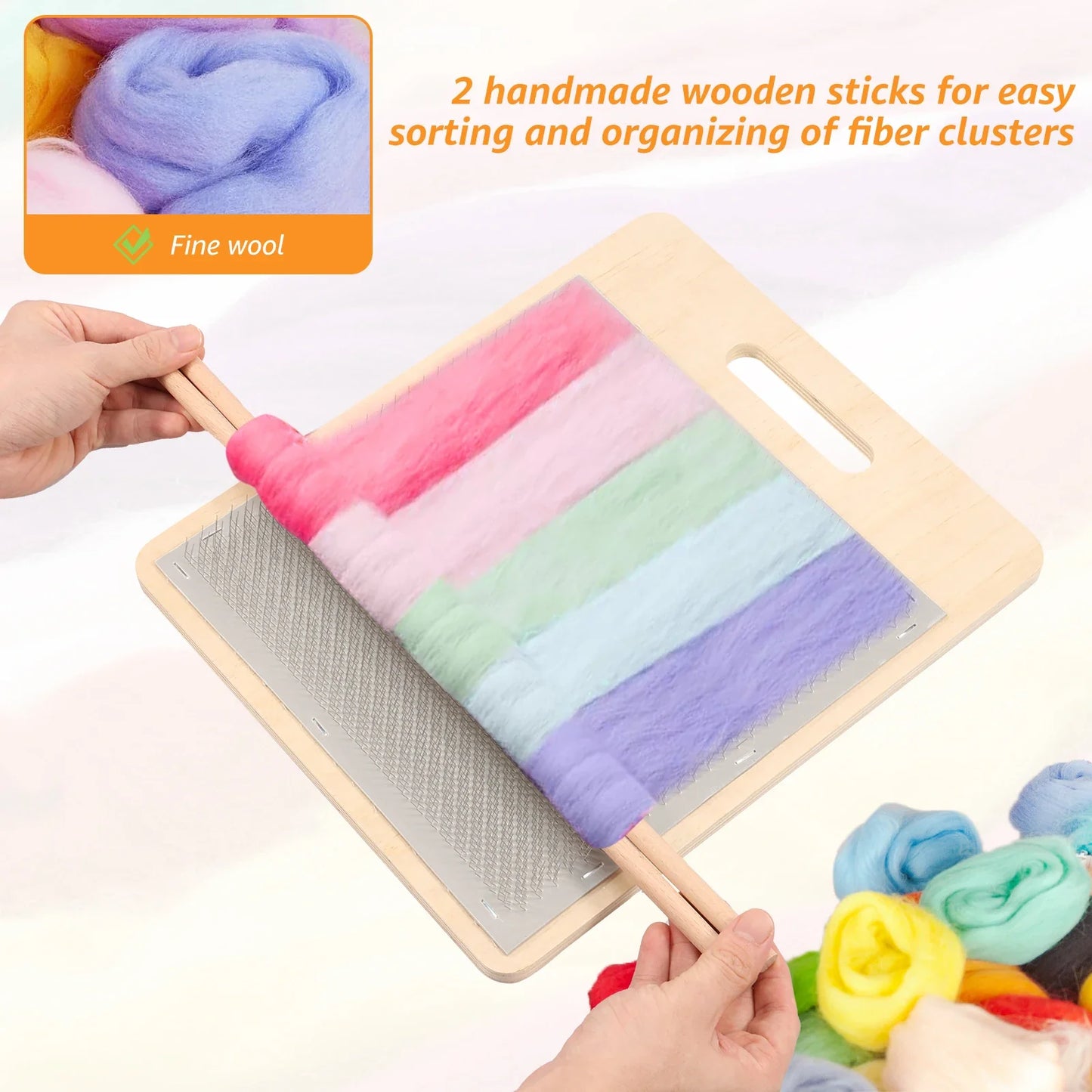 FeltWeave – Premium Wool Blending Board Set