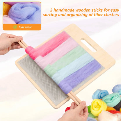 FeltWeave – Premium Wool Blending Board Set