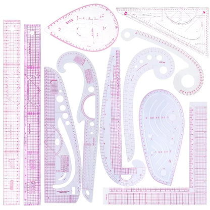 CurveCraft – French Curve Ruler Set
