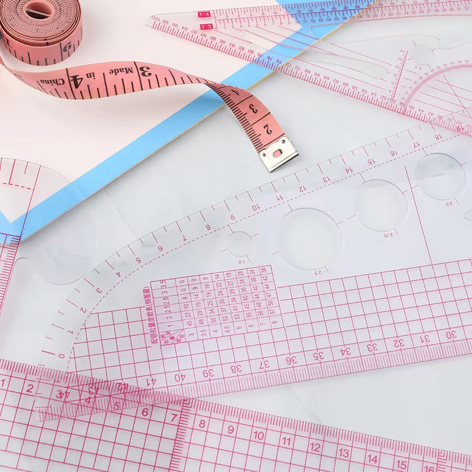 CurveCraft – French Curve Ruler Set