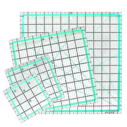 QuiltPal – 4PCS Square Quilting Ruler Set