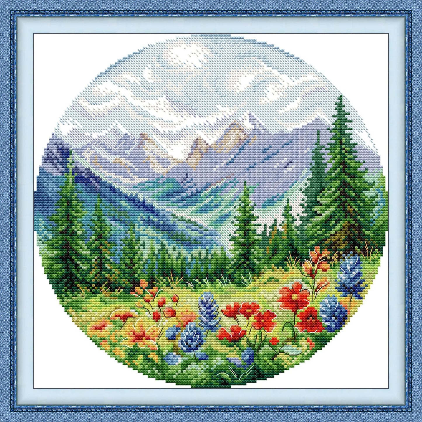 StitchBloom – Spring Seasons Embroidery Kit