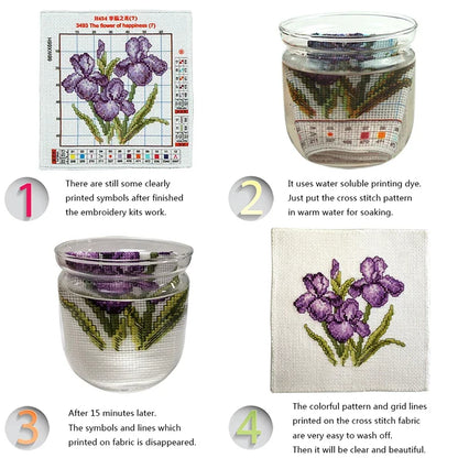 StitchBloom – Spring Seasons Embroidery Kit