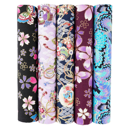 FloweryStitch – Japanese Cotton Fabric Squares
