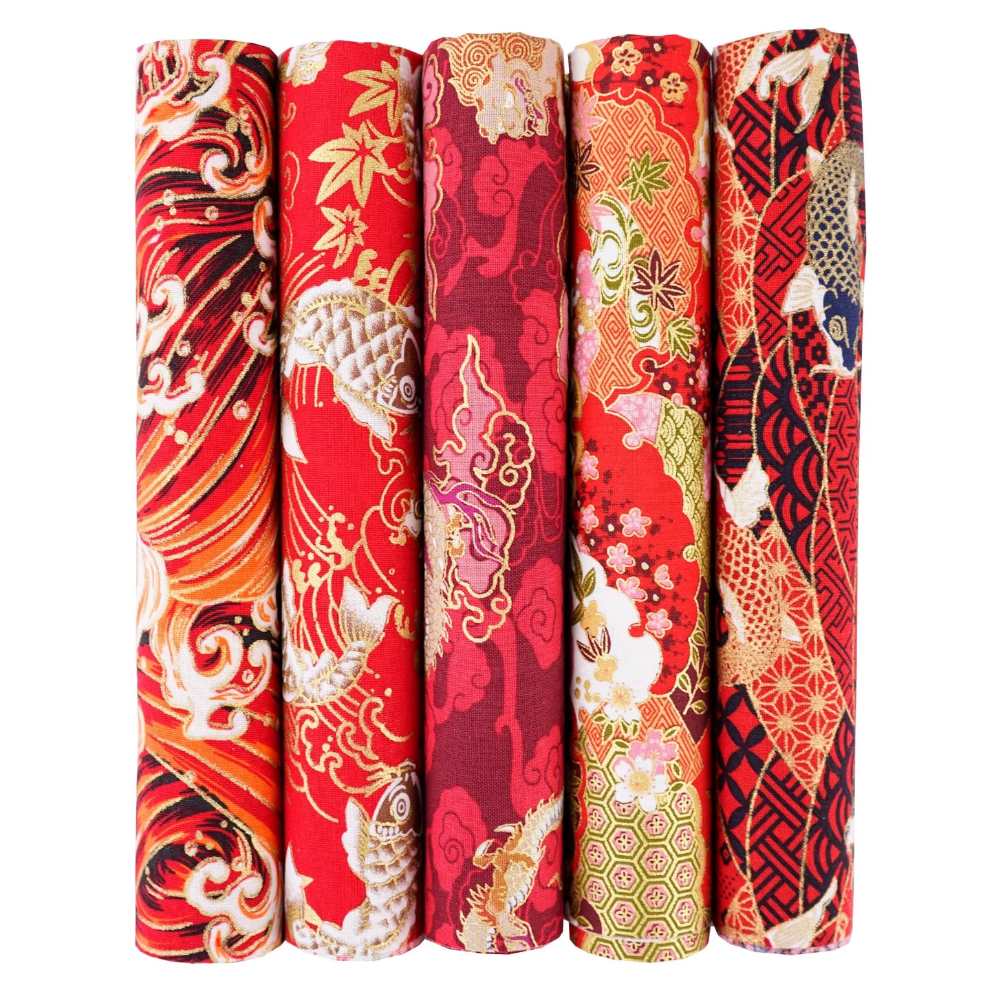 FloweryStitch – Japanese Cotton Fabric Squares
