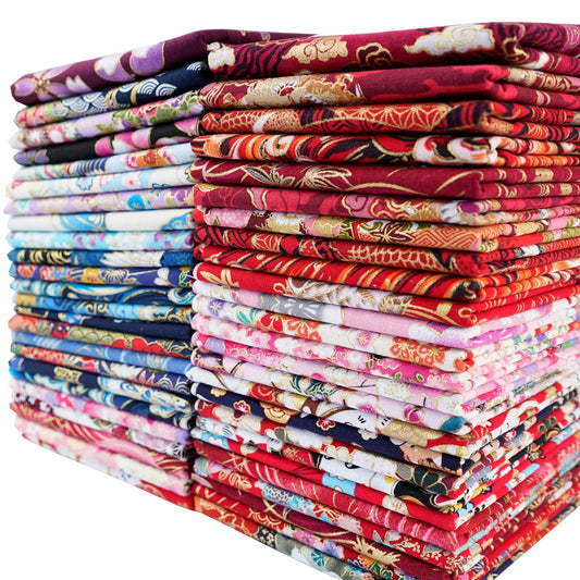 FloweryStitch – Japanese Cotton Fabric Squares