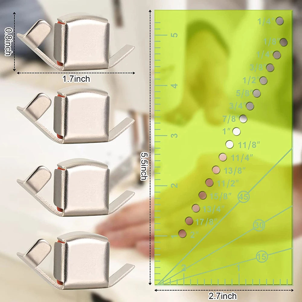 SewRule – Magnetic Seam Guide with Ruler