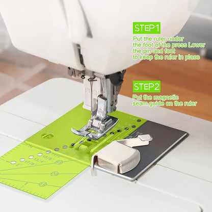 SewRule – Magnetic Seam Guide with Ruler