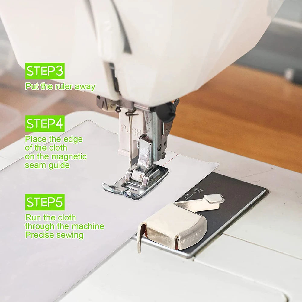 SewRule – Magnetic Seam Guide with Ruler