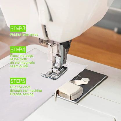 SewRule – Magnetic Seam Guide with Ruler
