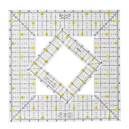 QuiltSquare – Acrylic Square Patchwork Ruler