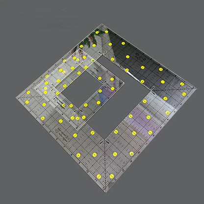 QuiltSquare – Acrylic Square Patchwork Ruler