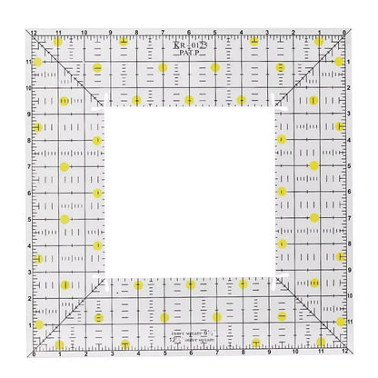 QuiltSquare – Acrylic Square Patchwork Ruler