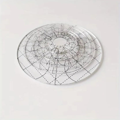 StitchCircle – Acrylic Patchwork Ruler Set