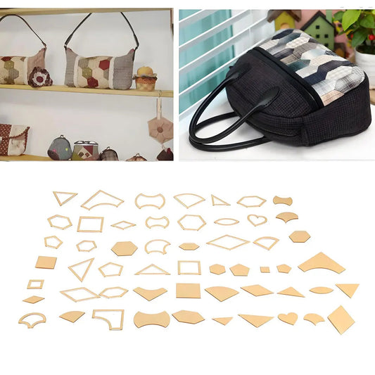 AllShapes – 54pcs Quilting Template Set