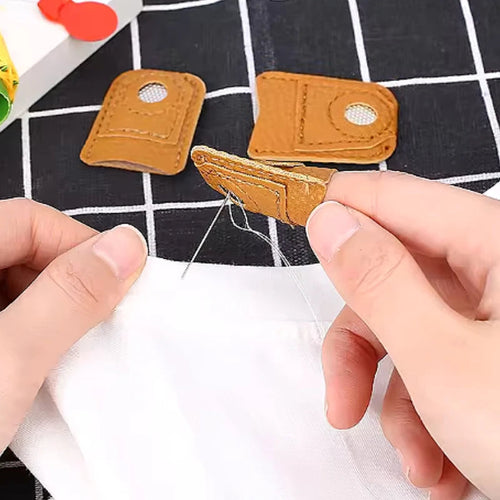 FingerGuard – Leather Finger Protector for Sewing