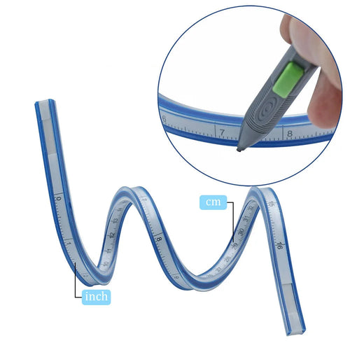 FlexiSize – 100cm Flexible Drafting Ruler
