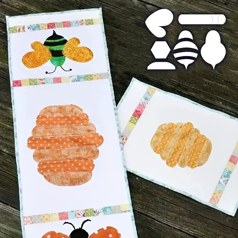 SewBee – Acrylic Quilting Template Set