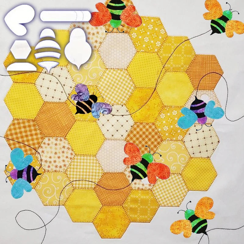 SewBee – Acrylic Quilting Template Set