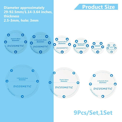 QuiltCirc – Circle Quilting Template Set