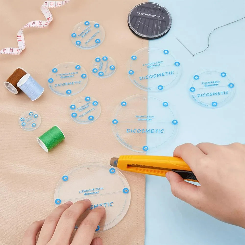 QuiltCirc – Circle Quilting Template Set