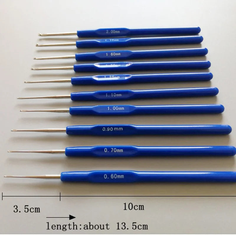 LoopQuilt – 10 Pcs Crochet Hook Set
