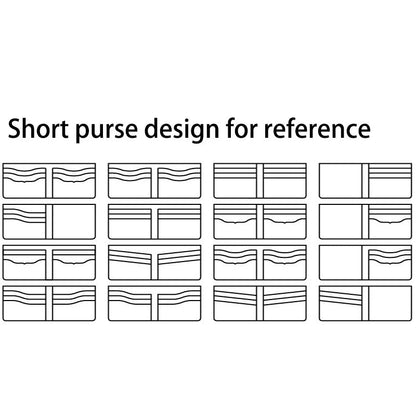 StitchWallet – 13PCS Wallet Pattern Stencil Template Set