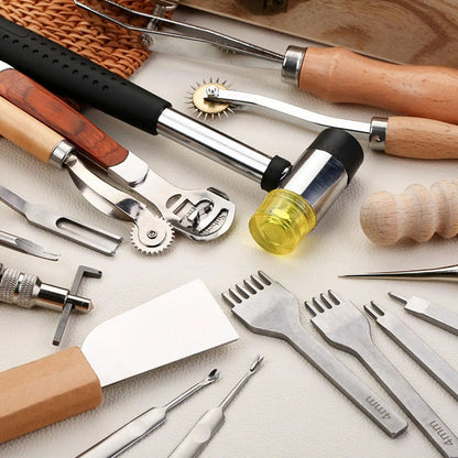 LeatherExpert – 29PCS PU Leather Working Kit