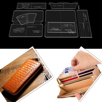 WalletCraft – DIY Leather Zipper Wallet Making Kit