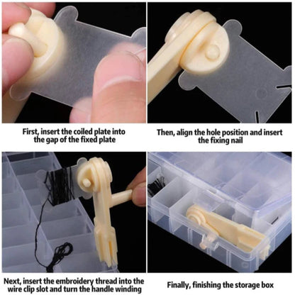 ThreadComb – Embroidery Floss Organizer Kit