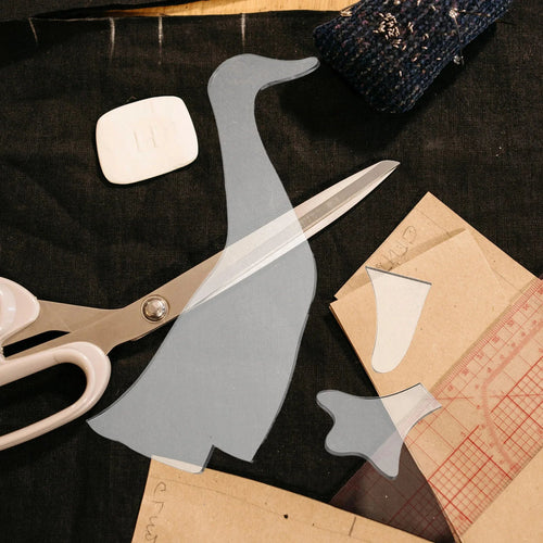 QuackQuilt – 3-Piece Duck Patchwork Template Set