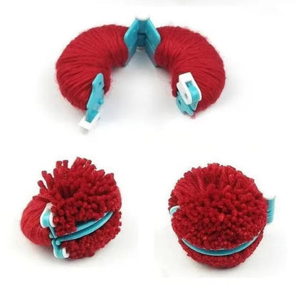 FluffCraft – DIY Pom Pom Maker Set (4 Sizes)