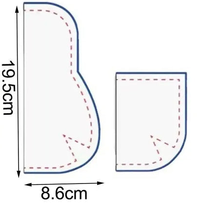 SewVista – Premium PET Acrylic Quilting Template Set