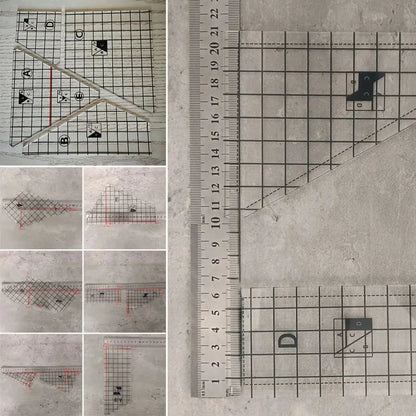 Quiltlume – Acrylic Quilting & Patchwork Ruler Set