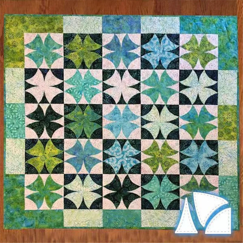 Quiltarus – 7PCS Table Flag Quilting Ruler Set