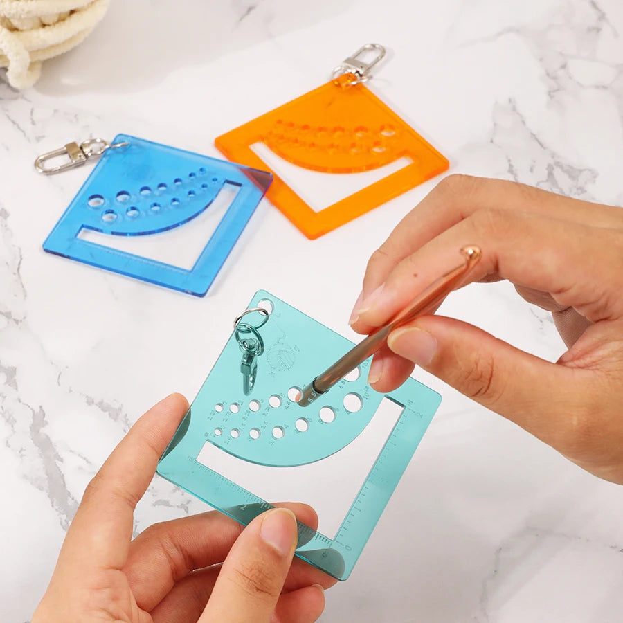 KnitSquare – Multifunction Knitting Gauge & Ruler Tool