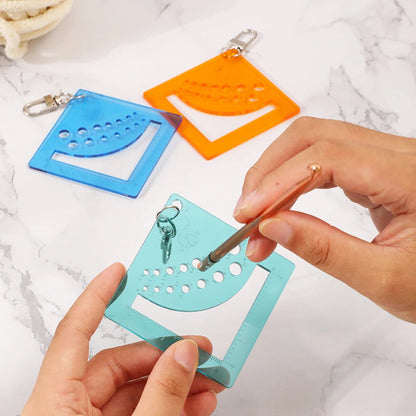 KnitSquare – Multifunction Knitting Gauge & Ruler Tool