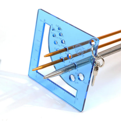 KnitSquare – Multifunction Knitting Gauge & Ruler Tool
